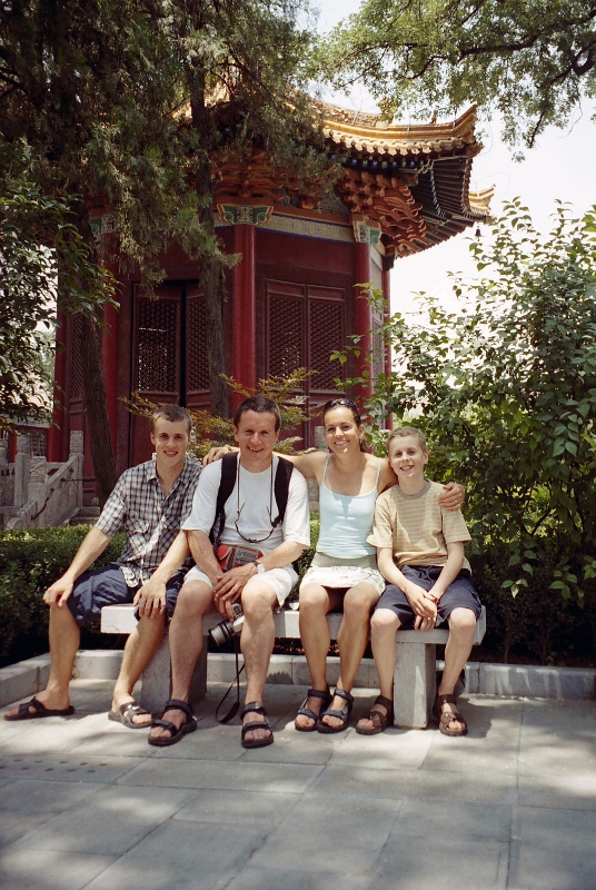 Maurice, Caroline, Thomas, Nicolas, Xian China.jpg